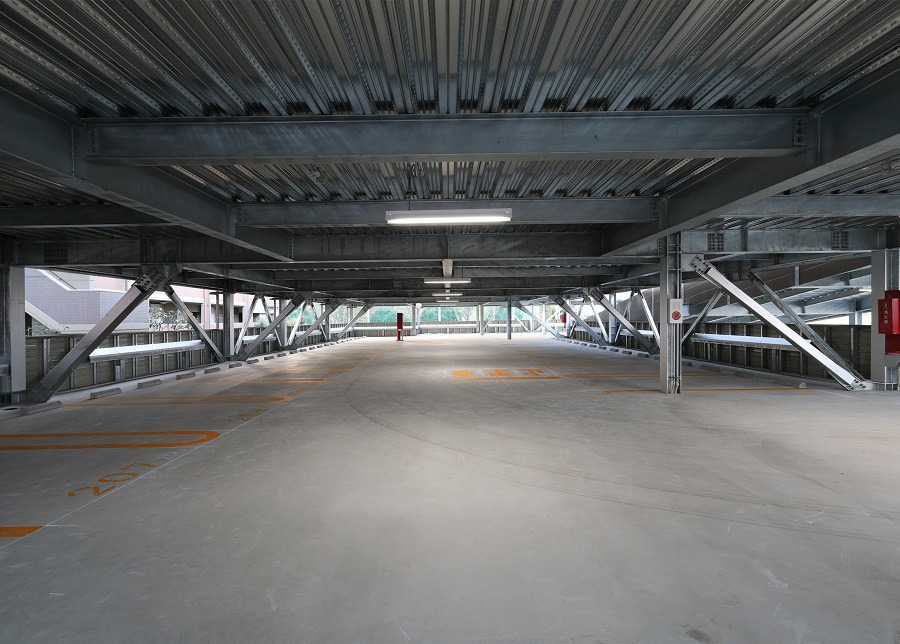 サンクレイドル昭島様の自走式立体駐車場新築工事